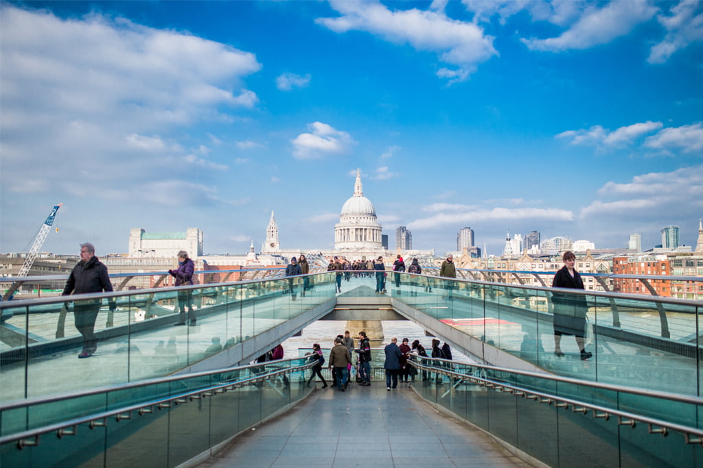 London southbank bridge